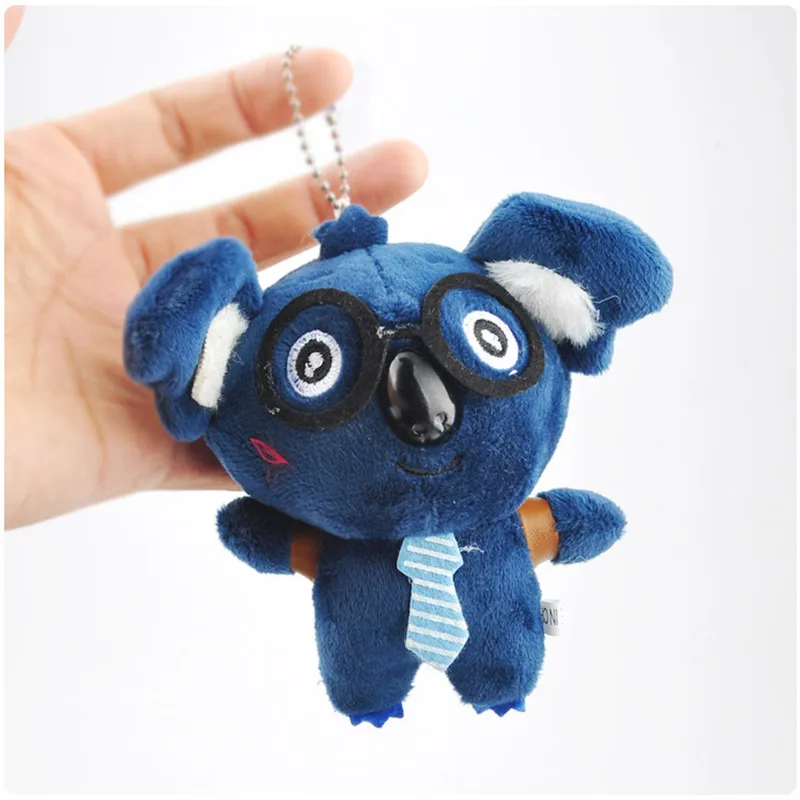 Милые плюшевые игрушки Koala маленькие Мультяшные очки кулоны сумка для ключей