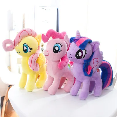 22-40 см My Little Pony игрушка Плюшевая Кукла Пинки Пай Радуга Дэш фильм и ТВ Единорог игрушка Дружба это Волшебный подарок для девочки