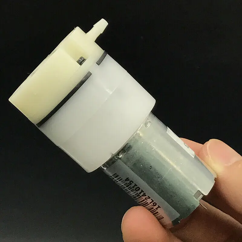 DC 12V~ 24V маленький мини 370 мотор кислород Воздуха бесшумный насос микро вакуумный насос давления для аквариума искусственный Лотос сфигмоманометр