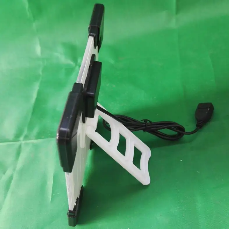 Панели солнечных батарей и 4 дюйма железа usb-вентилятор с солнечные Стенд 5V 2 5 W