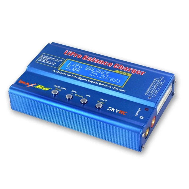 Оригинальный SKYRC IMAX B6 Lipo батарея цифровой баланс зарядное устройство с 12V 5A