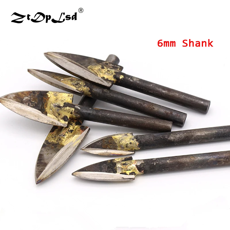 ZtDpLsd 1 шт. 6 мм хвостовик сварочный нож головка инструмент деревообрабатывающие