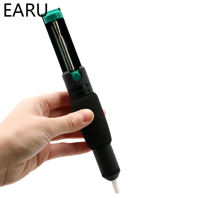 Aluminum Metal Desoldering Pump Suction Tin Gun Soldering Sucker Pen Removal Vacuum Soldering Iron Desolder Hand Welding Tools images - 6