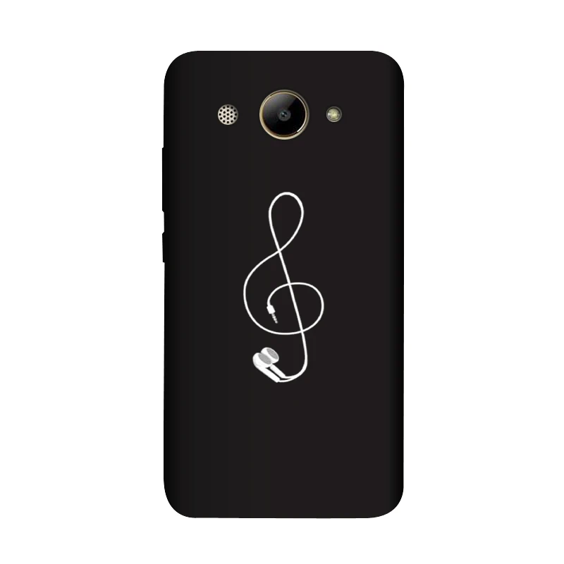As picture showing Мягкий чехол PENSEN из ТПУ 5,0 дюйма для huawei Y3, чехол, матовый чехол с рисунком для huawei Y5 lite, чехол для телефона s, чехол с котом - Цвет: As picture showing