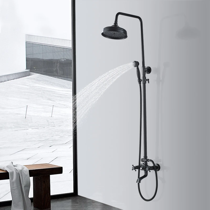 Смеситель для душа Uthyner 8 &quot настенный смеситель ванной комнаты с ручным