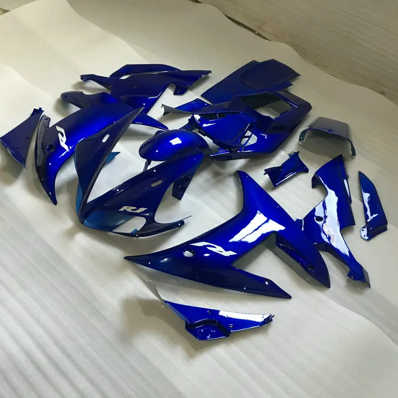 Лучший комплект обтекателей для мотоцикла YAMAHA YZFR1 02 03 YZF R1 2002 2003 YZF1000 yzfr1 ABS синий +