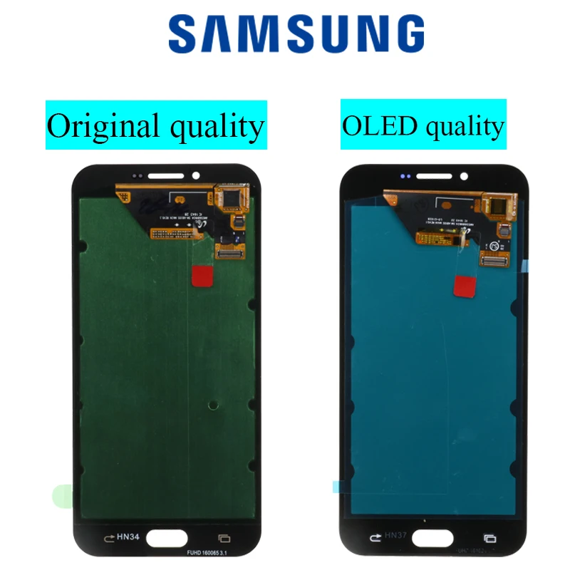 Оригинальный 5 7 ''Супер AMOLED для Samsung Galaxy A8 2016 ЖК сенсорный экран дигитайзер SAMSUNG