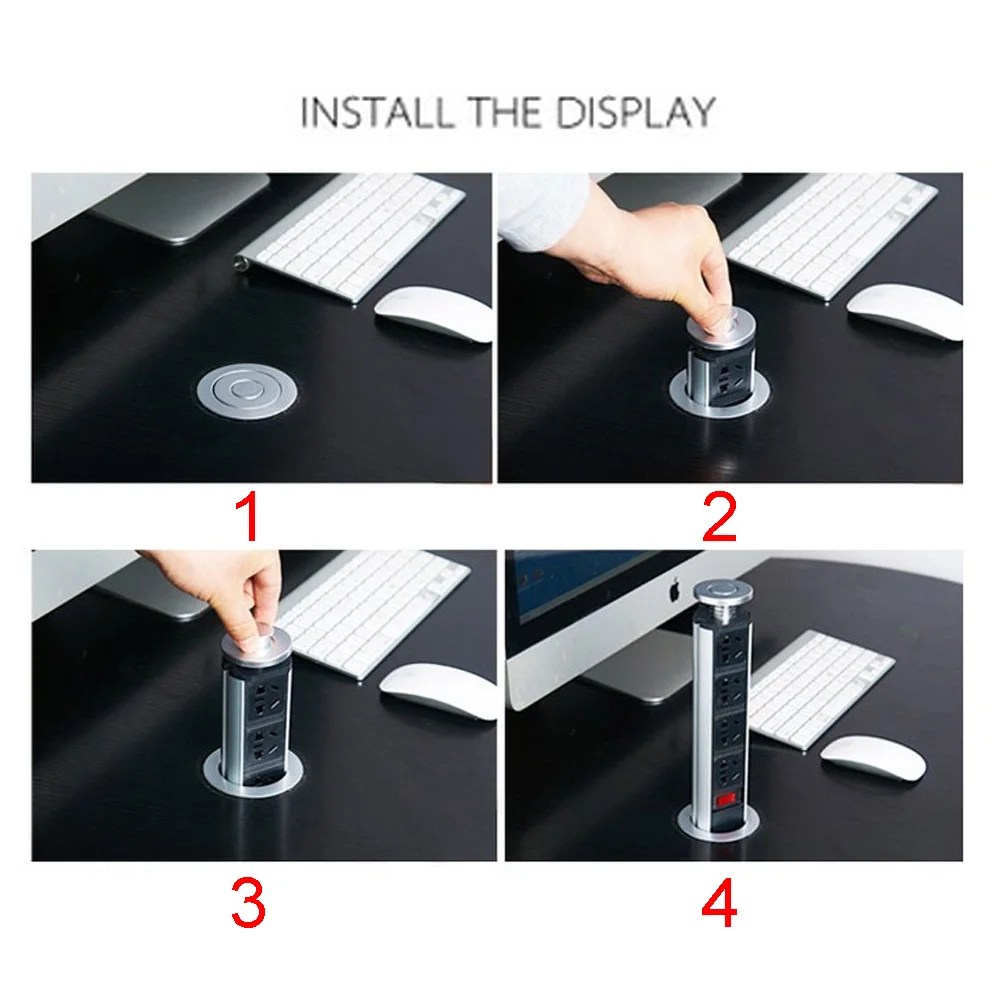 Универсальная вилка Выдвижная столешница Потяните настенное украшение дома