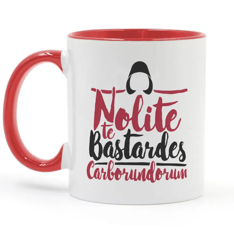 Кофейная кружка Nolite Bastardes Carborundorum с надписью handmслум креативные подарки 11 унций