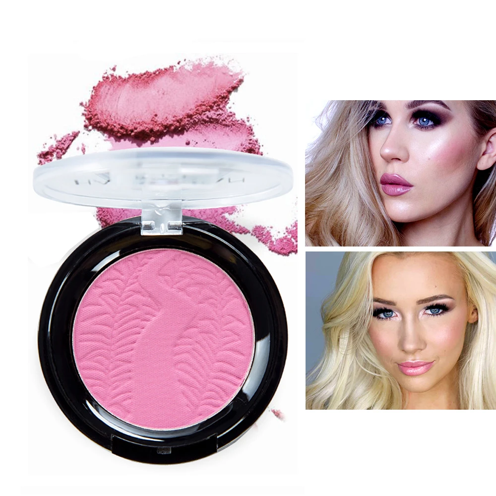 1 шт. матовые румяна Палитра Чик Золотой контур лица макияж Пигмент 6 цветов