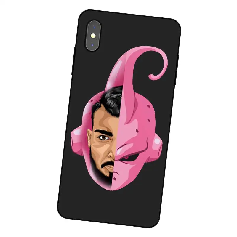 N323 Dragon Ball Wukong Черный силиконовый чехол для Apple iPhone 11 Pro XR XS Max X 8 7 6 6S Plus 5 5S SE |