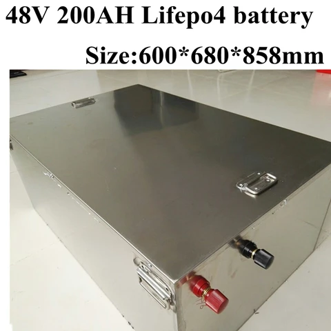 200ah 48v Lifepo4 батарея 48v 10kWh Bateria для 48V RV Batery Электрический мотоцикл Маяк Центральная станции связи караван