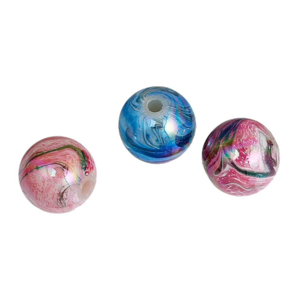 Doreen Box 100 шт Многоцветный смешанный случайный картина по номерам акрил круглые