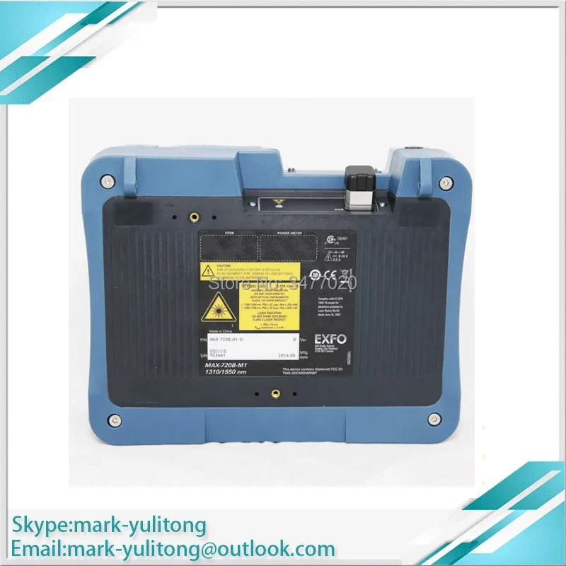 EXFO MAX-715B волоконно-оптический рефлектометр Fusion Splicer оптический рефлектометр, рефлектометр otdr, тестер точки останова волокна