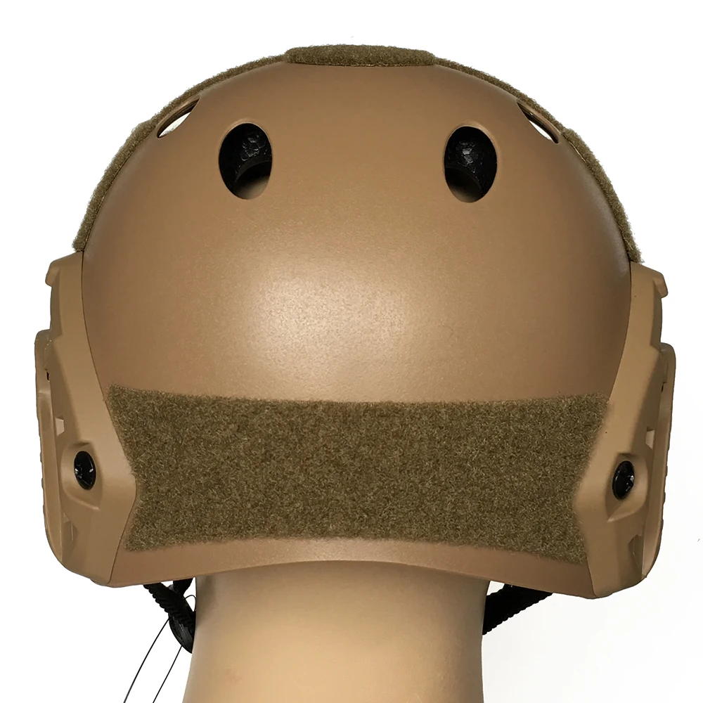 Быстрый Шлем с Goggle ABS пластиковые военные шлемы PJ стиль мотоциклетная велосипедная шляпа w/NVG Пейнтбол Wargame защитное снаряжение