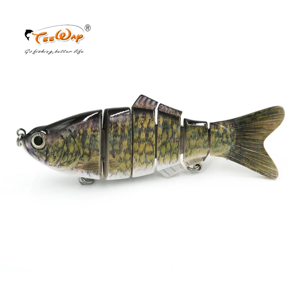 

New Product Fishing Lure 6 Segment Swimbait Crankbait Hard Bait Slow 110g 20cm Fishing hook Fishing Tackle FL6-B03