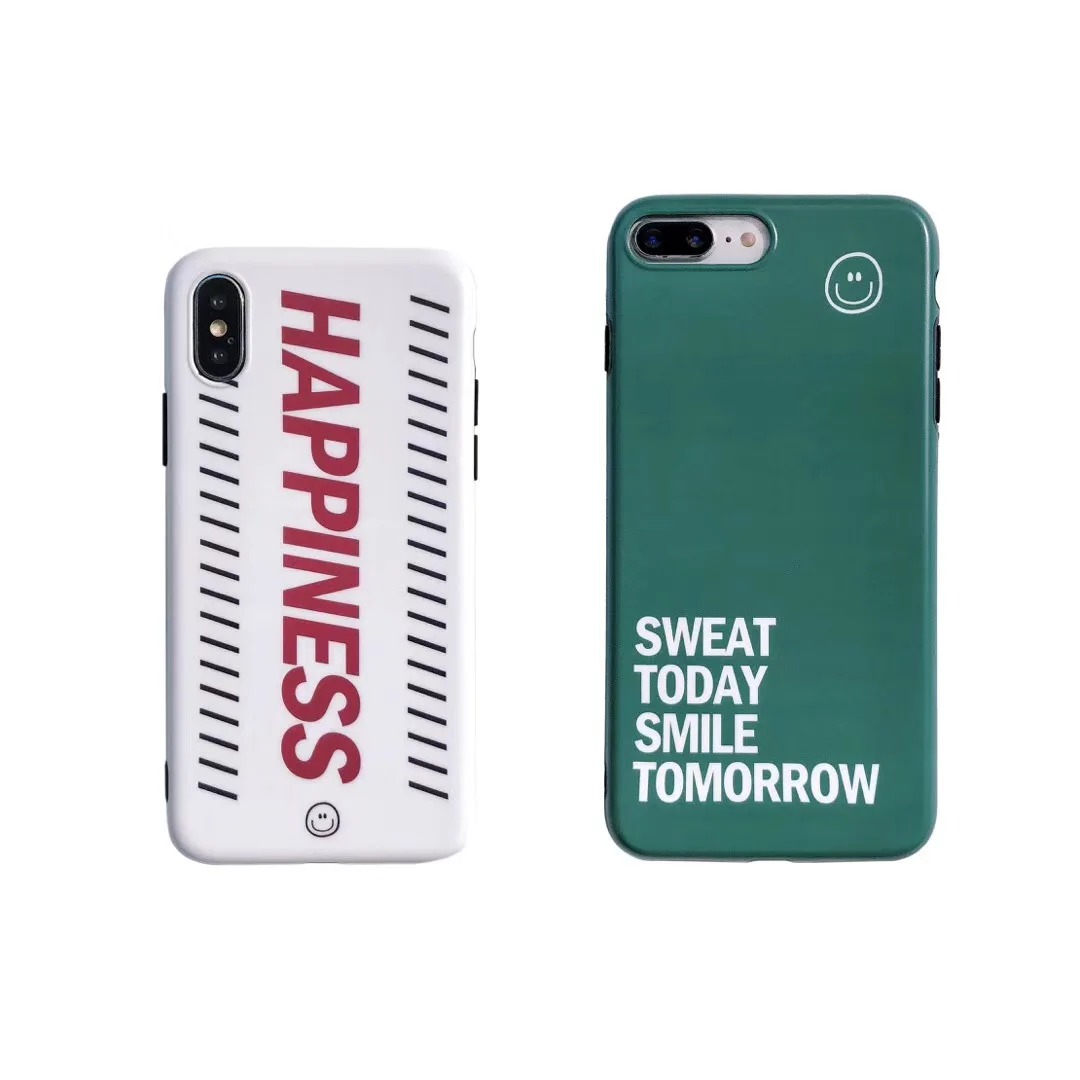Модный Стильный Простой чехол в стиле хип-хоп для iPhone 8 7 6 6s Plus X XR Xs Max силиконовый
