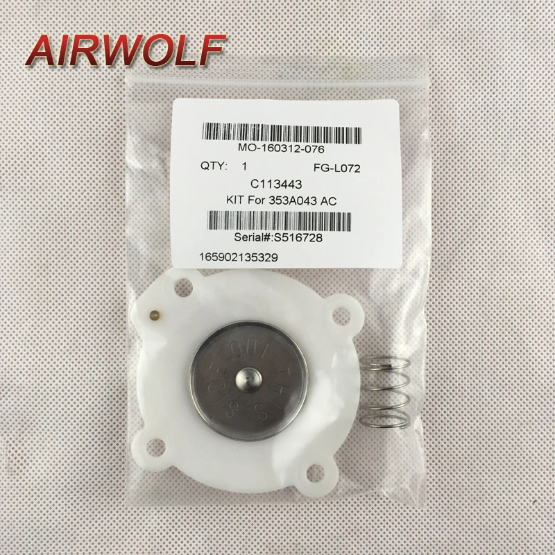 1 дюймовый Набор для ремонта диафрагмы ASCO C113444 SCG353A044 G353A042 клапан Pulse