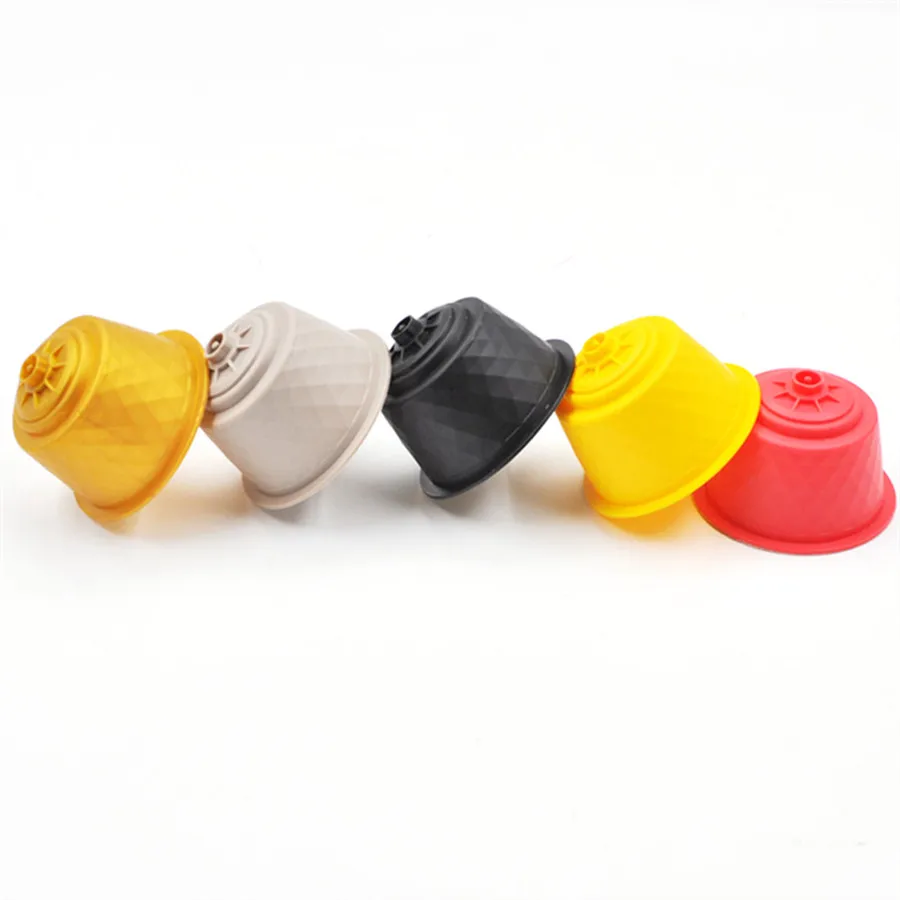 Совместимость Dolce Gusto Кофе капсулы машина одноразовые Пластик чашки с Sealer DolceGusto