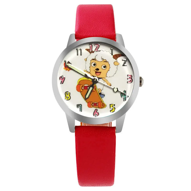 Детские часы для мальчиков и девочек студенческие детские с милым рисунком из