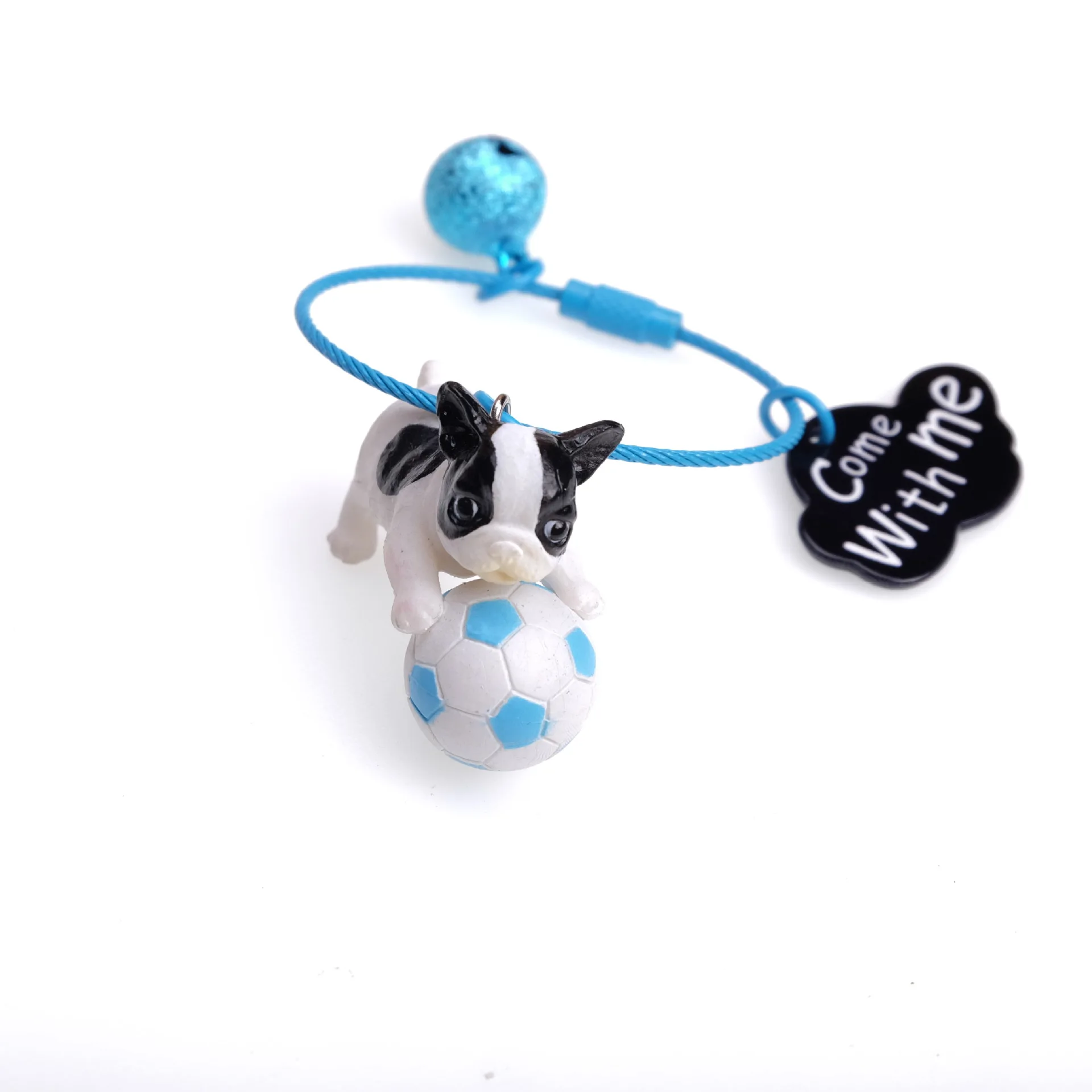 KEYCHAIN KEYRING 11 Мультфильм 3D милый питомец собака бульдог автомобиль брелок животное Прекрасный Мопс стальная проволока подвеска для ключей сумок игрушка-брелок для мужчин и женщин ювелирные изделия - Цвет: KEYCHAIN KEYRING 11