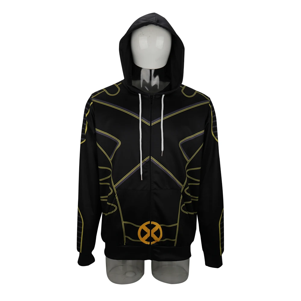 New X-Men The Gifted Hoodies Cosplay Costume Men Adult Jacket Sweatershirts Man Outfit Coat DC Movies Halloween Party Prop | Тематическая