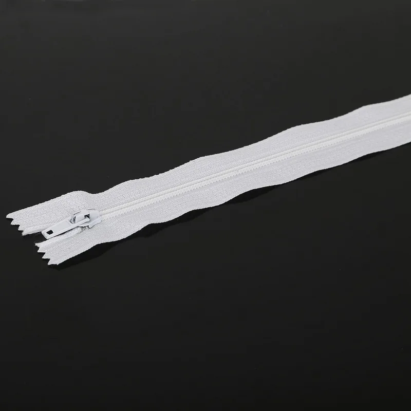 white 20 см 10 шт/30 шт длина нейлоновые молнии для сумки портной канализации Ремесло Швейные аксессуары - Цвет: white