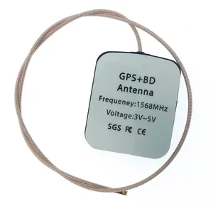 10pcs 10CM IPEX UFL active patch ceramic outside GPS antenna GPS+BD RG178 for EC25-E SIM7600G-H SIM7600E-H SIM7600SA-H EC25-AU