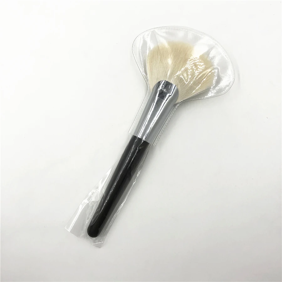 Профессиональная Кисть для макияжа с большим вентилятором деревянная ручка из