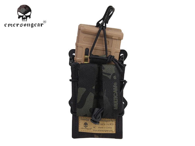 EmersonGear двойная модульная флейта тактическая утилита Molle Магнитная сумка