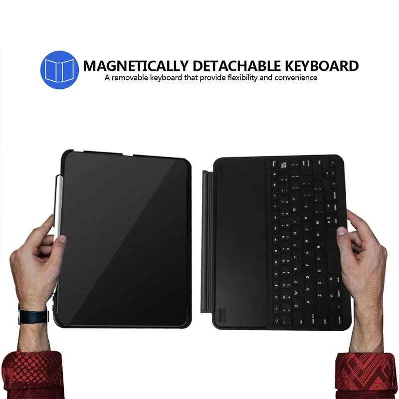 Чехол для клавиатуры CHINFAI iPad Pro 11 2018 чехол из искусственной кожи с магнитной
