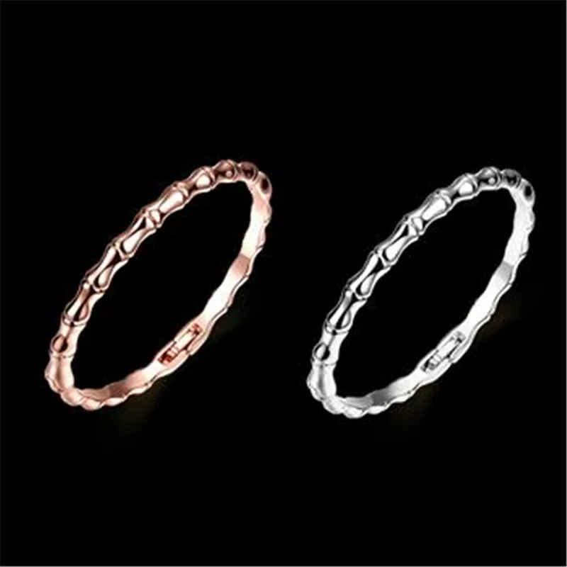 Розовое золото Заполненные Браслет для дам кристалл ювелирные браслеты