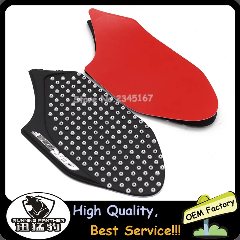 

2017 (WithCBR650F) High Quality Gas Fuel Tank Traction Side Knee Grip Pads Decals For Honda CB650F/CBR650F 2014 2015 2016 2017