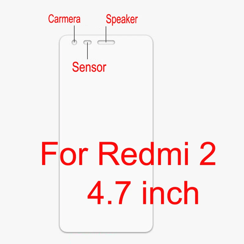 2 шт. закаленное стекло для Xiaomi Redmi Стекло 4 7 &quot9 H 0 26 мм анти Разрушитель