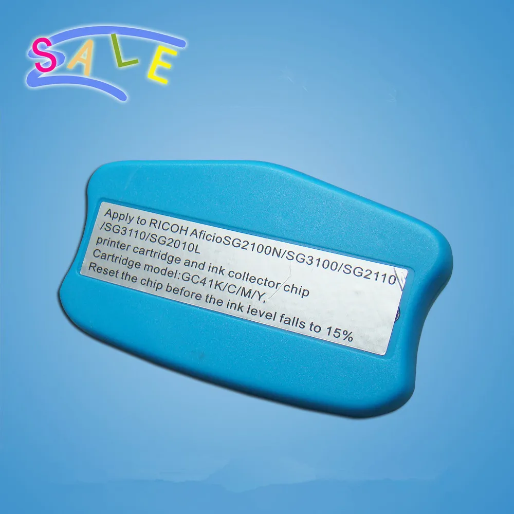 Новинка Ricoh GC41 чип resetter для IPSiO SG 3100 2010L AficioSG3110Dnw картридж resetter|cartridge chip|ricoh chipchip