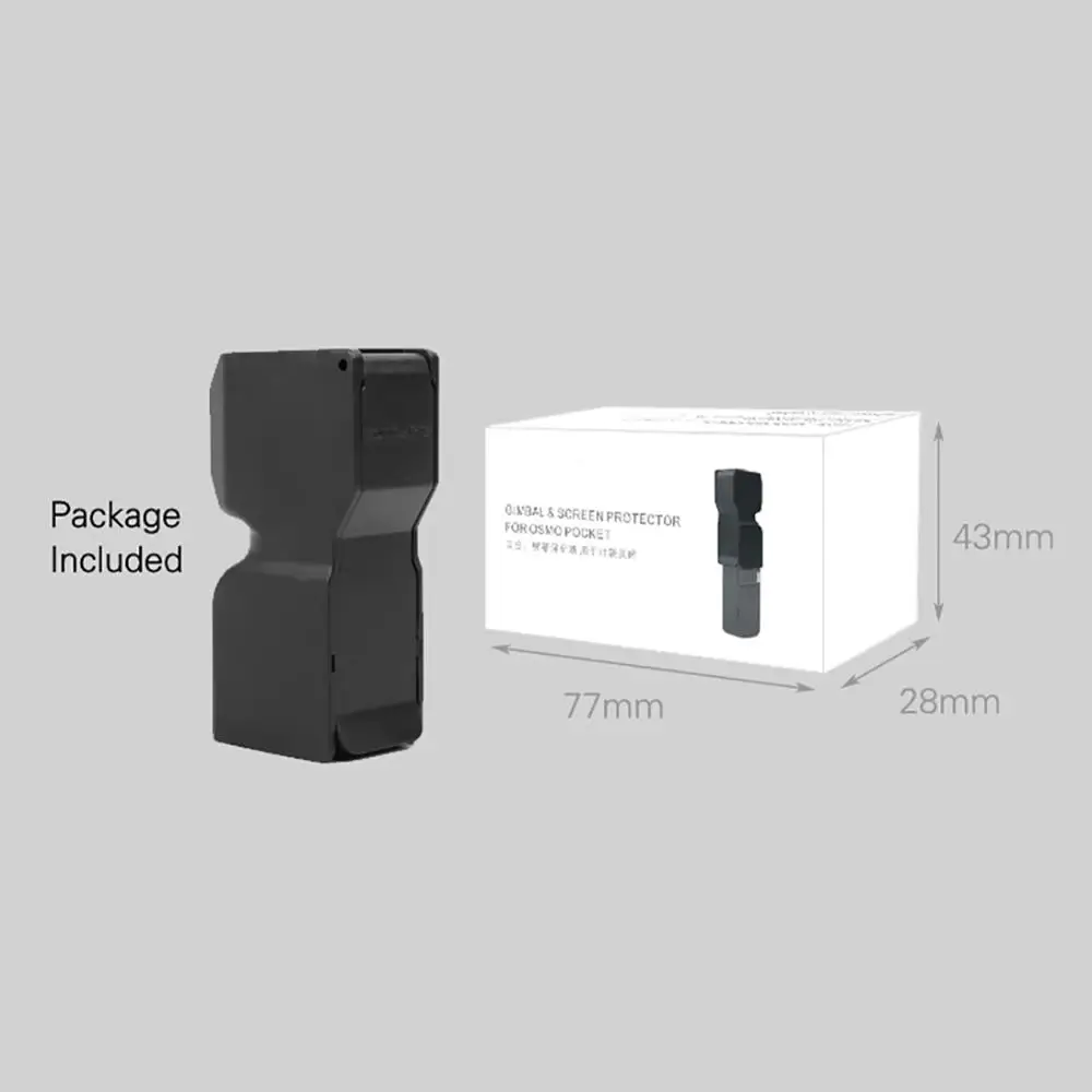 Защитная крышка для объектива камеры легкая длинная OSMO Pocket Gimbal Camera s | Электроника