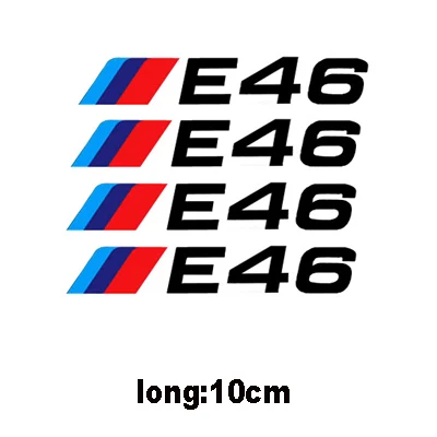 4 шт./лот Новый M power performance E30 E34 E36 E39 E46 E60 E90 логотип наклейка на обод автомобиля для