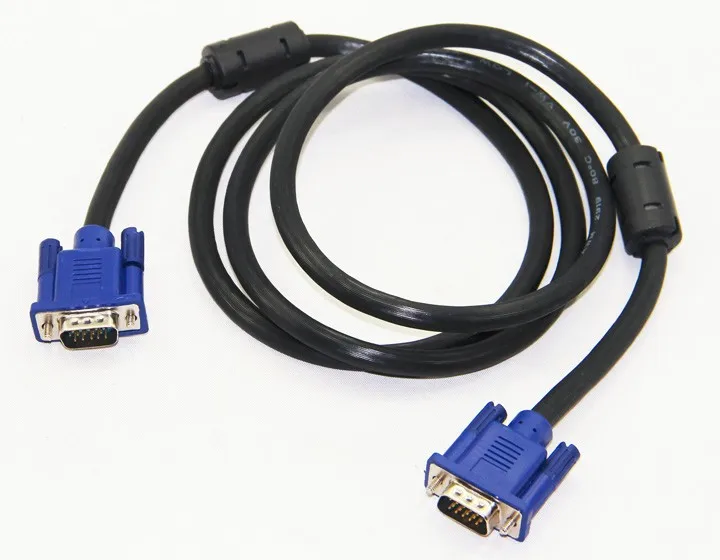 Кабель VGA Папа-папа 3 + 6 HD 15pin для ЖК-проектора ПК ноутбука монитора 0 5 м 1 |