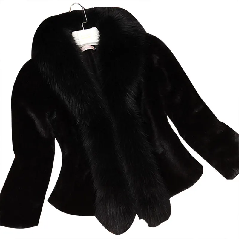 Женская Шуба из искусственного меха Wmswjh осенне зимняя шуба искусственной норки