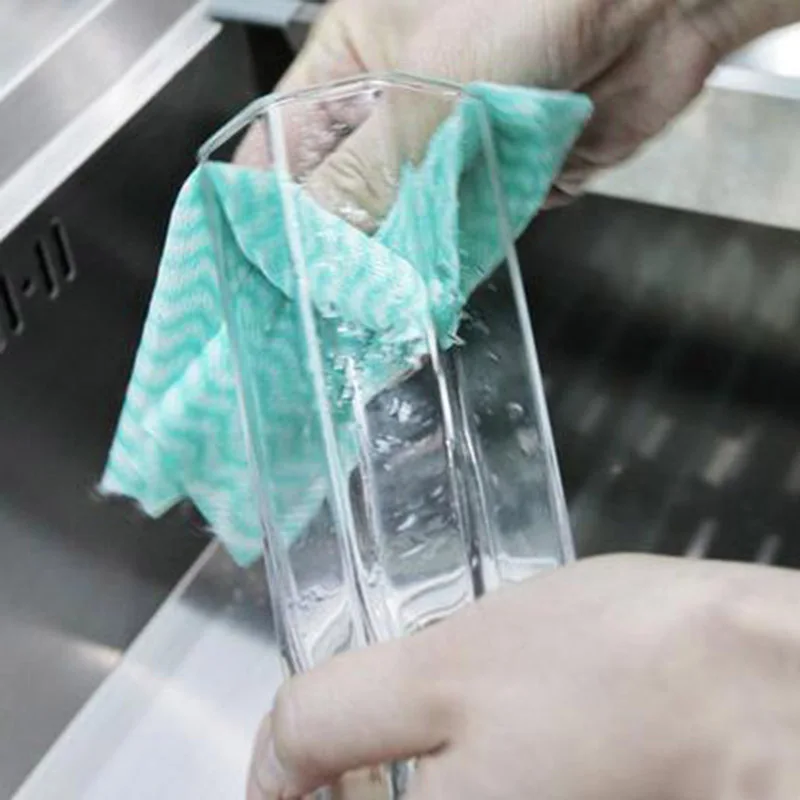 4 посылка нетканые салфетки для мытья посуды|dish cloth|kitchen cleaning wipeskitchen wipes |