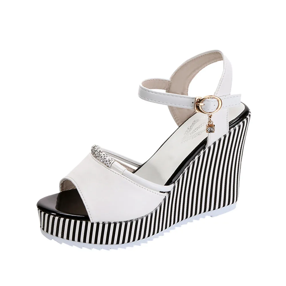 Женские босоножки с открытым носком SAGACE летние из искусственной кожи на очень