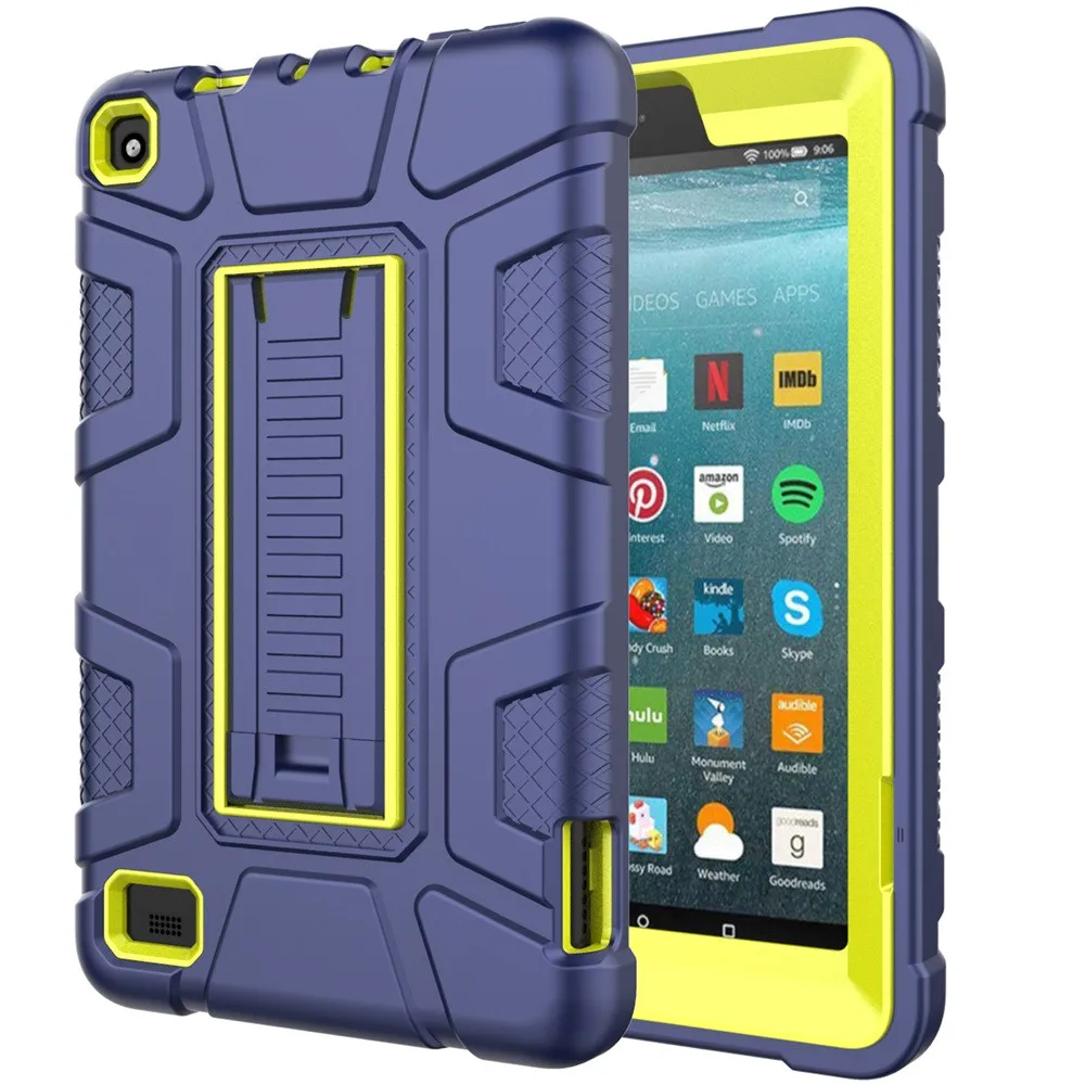 Чехол для планшета OMESHIN подходит Amazon Kindle Fire 72019 ударопрочный удобный 8 9