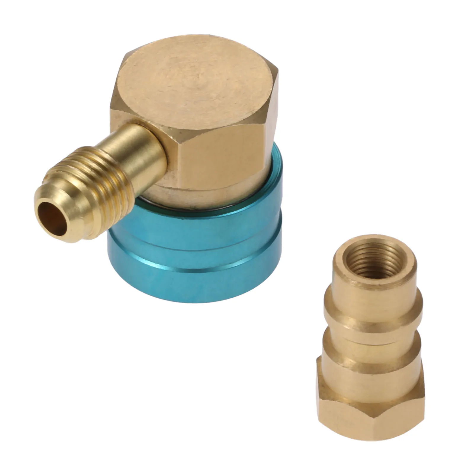 Yetaha низкая сторона R1234yf быстрая муфта 14 мм Женский x 1/4 ''SAE мужской R12 к R134a