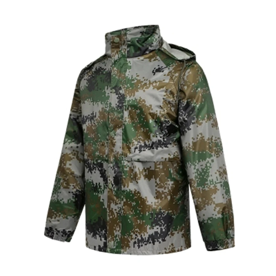 Long Waterproof Boys Raincoat Men Camouflage Hiking Jacket Women Jackets Rain Suit Coat Man Motorcycle Raincoats Hooded RBY007 | Дом и сад