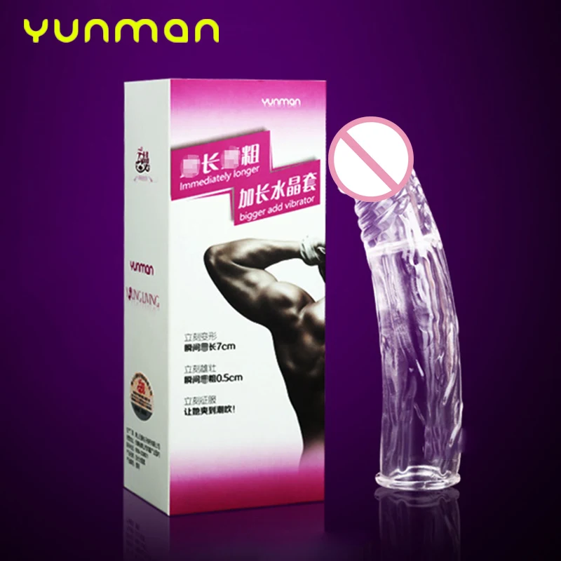 2019 Кристалл удлинить колпачок Дик оболочка Высокая эффективность пенис рукав