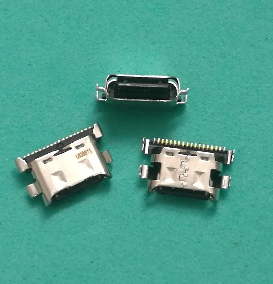 50 шт./лот зарядное устройство Micro USB порт для зарядки док разъем Huawei P20 Lite Nova