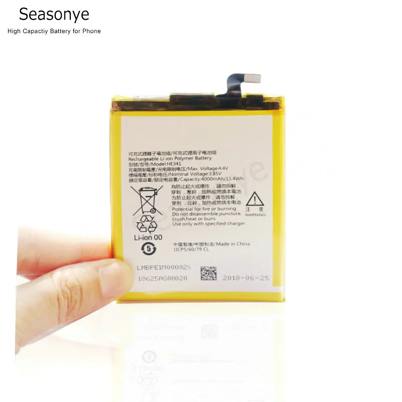Seasonye оригинальная розничная продажа/Опт 4000mAh/1029 WH HE341 телефонный Сменный
