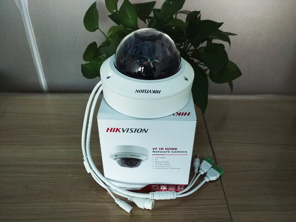 Hik оригинальный DS-2CD2742FWD-IS 4MP IP67 WDR vari-координационного купольная IP Камера