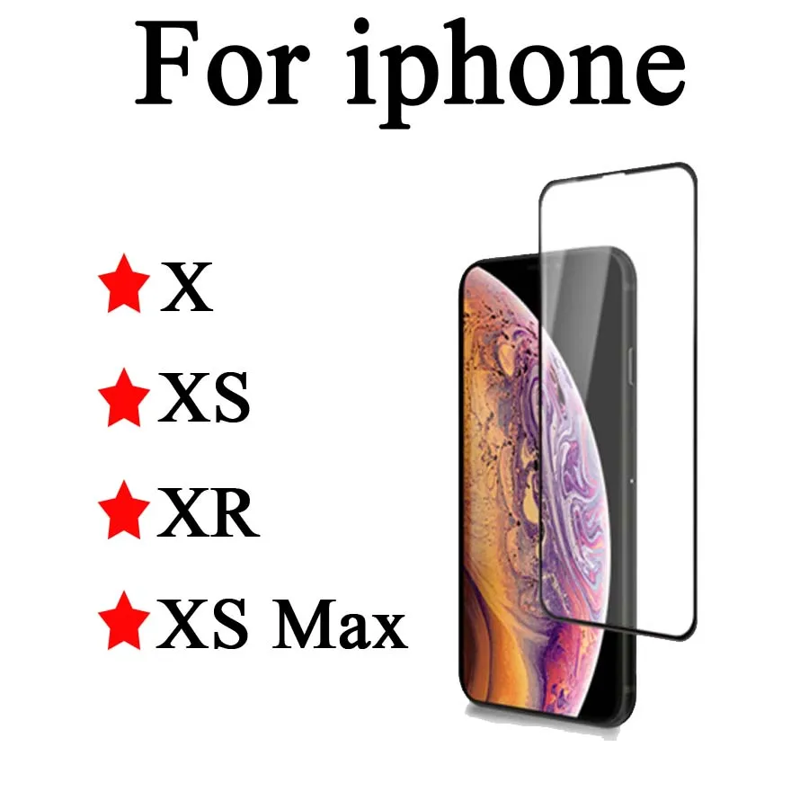 Защитное стекло на Apple IPhone x aphone xr Защитная пленка для экрана 10 x ix i xs max xsmax x s r закаленное стекло tremp пленка 9 h