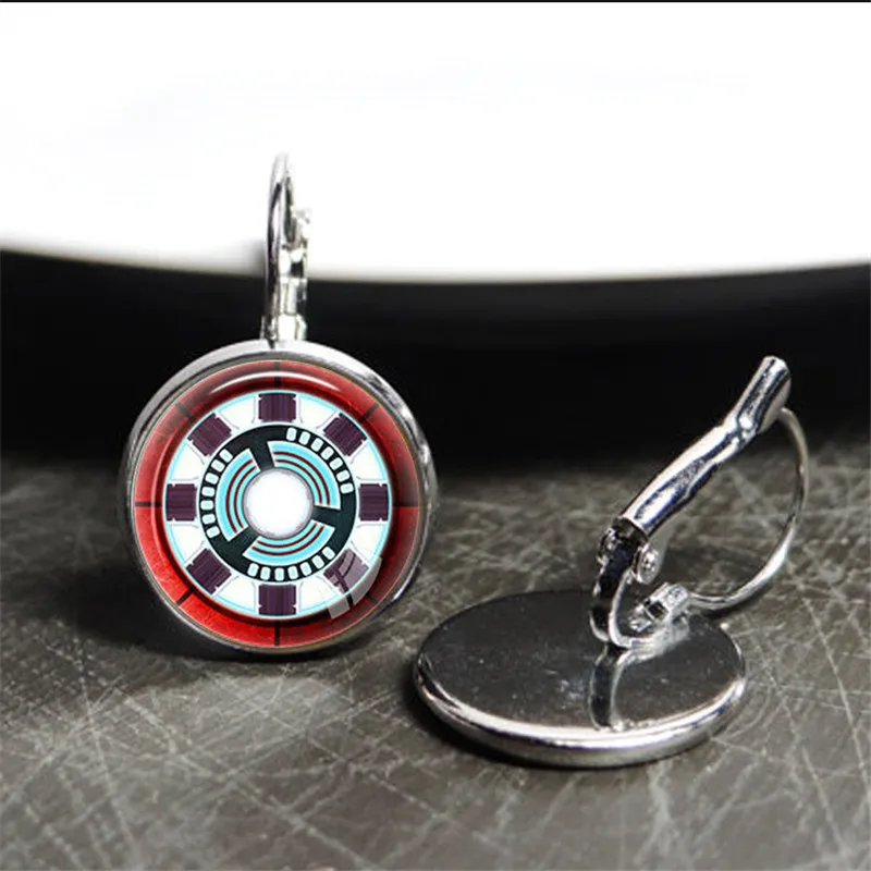Серьги с Железным человеком в стиле Arc Reactor серьги Тони Старком ювелирные изделия